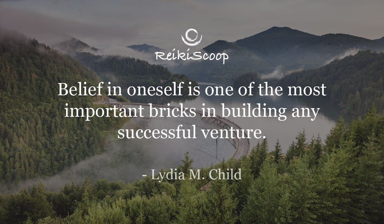 Belief in oneself is one of the most important bricks in building any successful venture. - Lydia M. Child