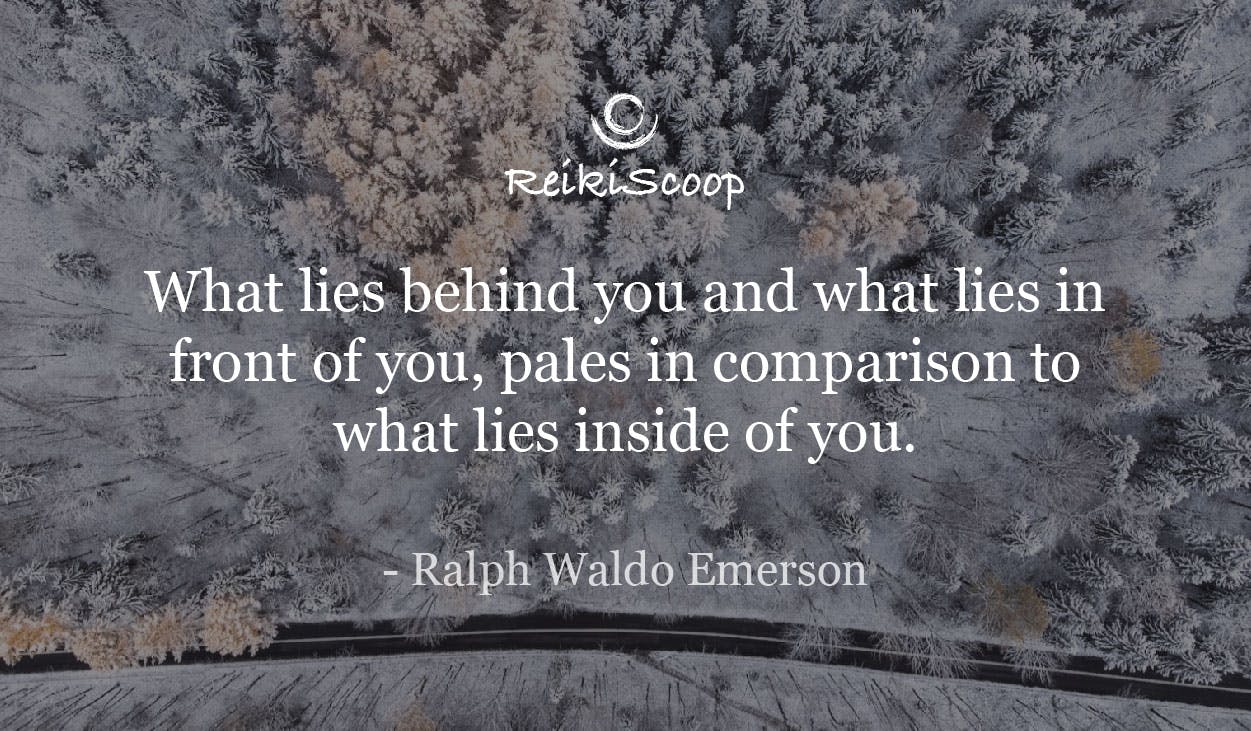 What lies behind you and what lies in front of you, pales in comparison to what lies inside of you. - Ralph Waldo Emerson